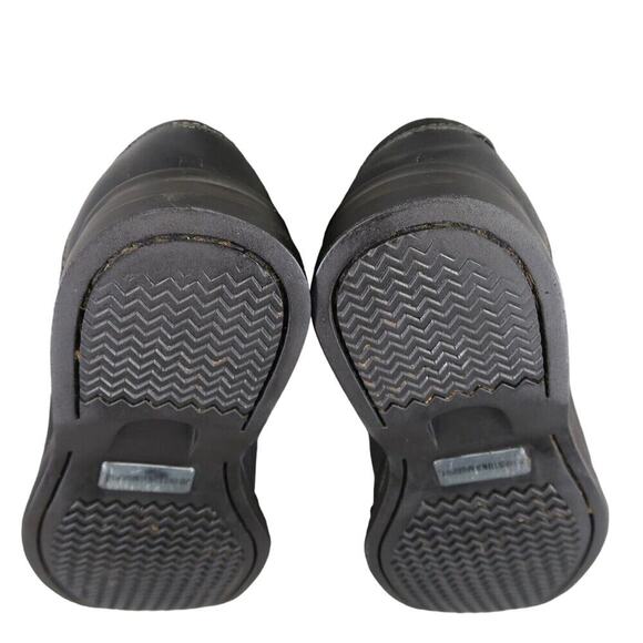 Johnston & Murphy Shoes Men 10 Oxford Leather Shuler Athletic Black Comfort Work - Picture 13 of 16